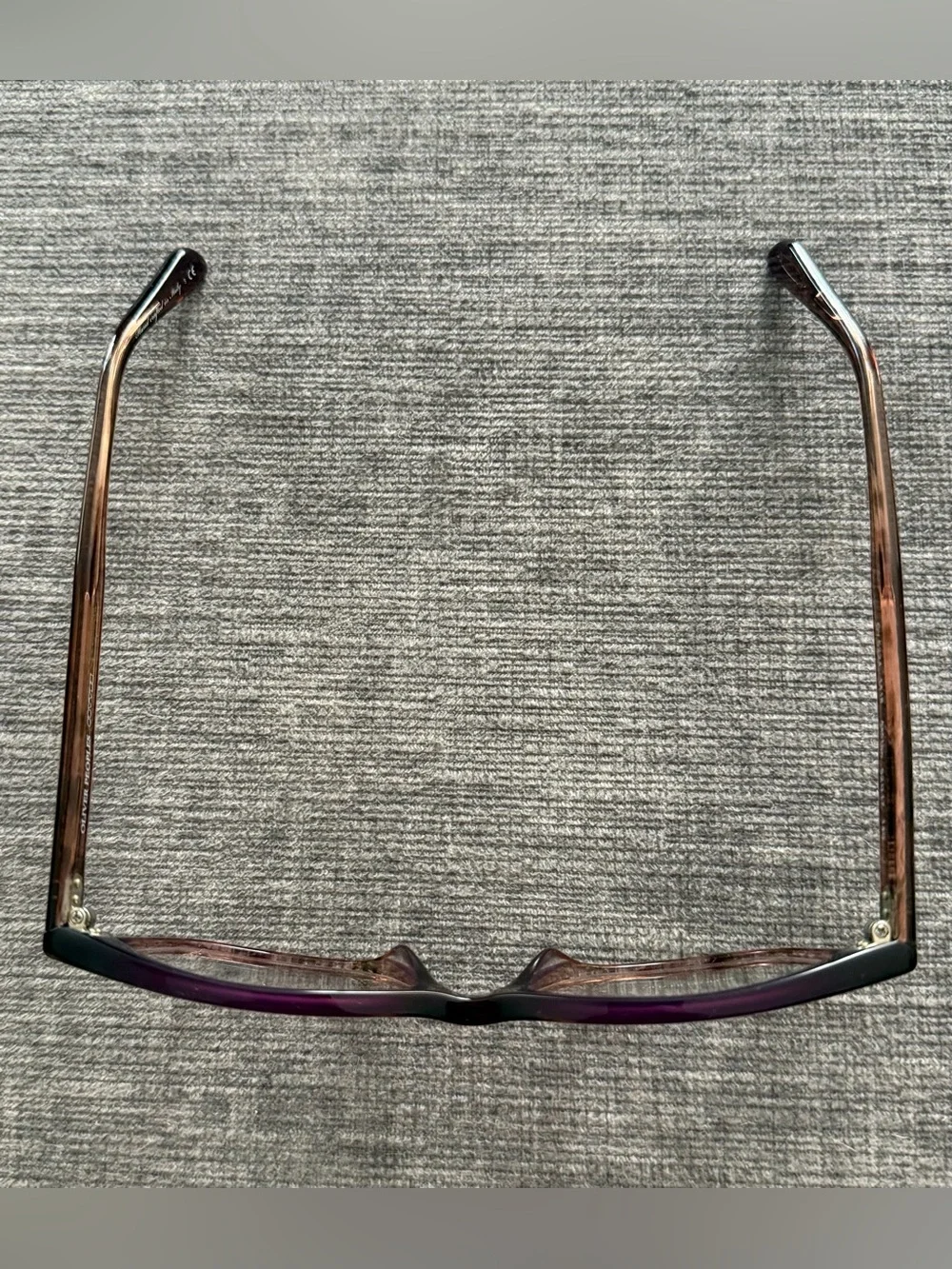 Oliver Peoples Ashton c.1418 Purple and Brown glasses 52-17-140